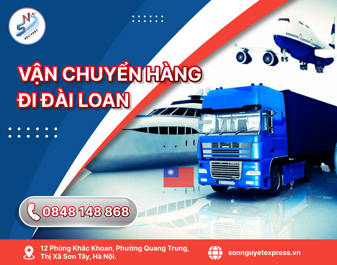 Vận chuyển hàng từ Việt Nam đi Đài Loan